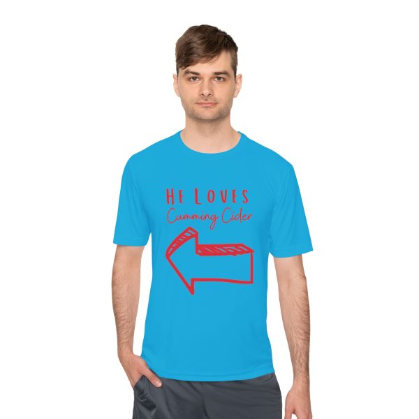2024 - He Loves Cumming Cider Unisex Moisture Wicking Tee - Image 31