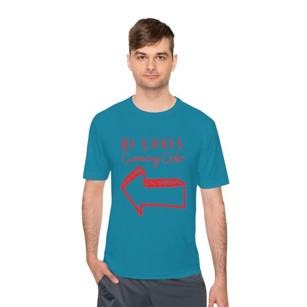 2024 - He Loves Cumming Cider Unisex Moisture Wicking Tee - Image 35