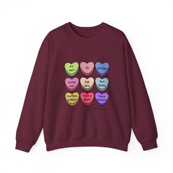 2024 - Conversation Hearts Unisex Heavy Blend™ Crewneck Sweatshirt - Image 36
