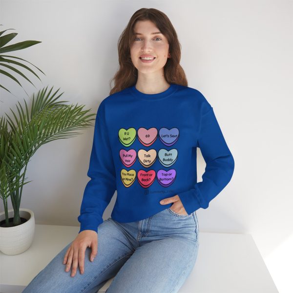 2024 - Conversation Hearts Unisex Heavy Blend™ Crewneck Sweatshirt - Image 65