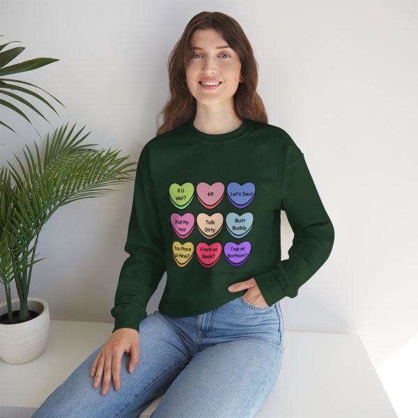 2024 - Conversation Hearts Unisex Heavy Blend™ Crewneck Sweatshirt - Image 45