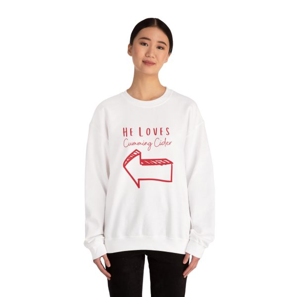 2024 - He Loves Unisex Heavy Blend™ Crewneck Sweatshirt - Image 4