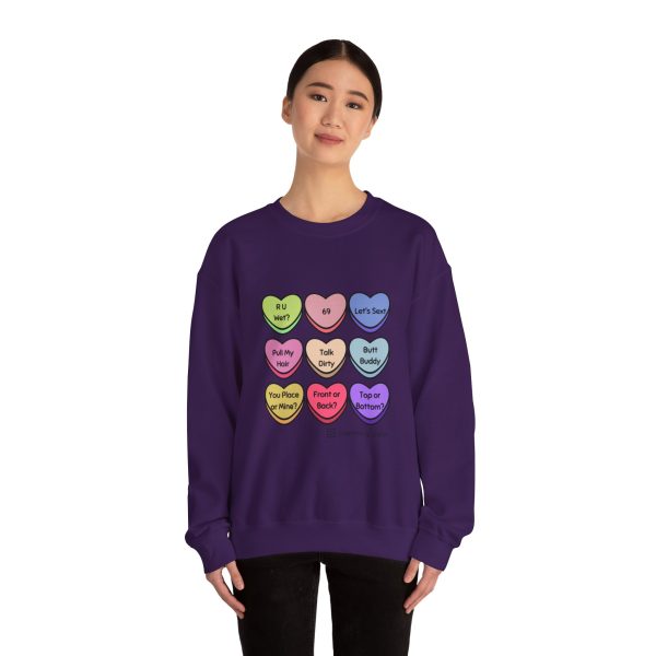 2024 - Conversation Hearts Unisex Heavy Blend™ Crewneck Sweatshirt - Image 74