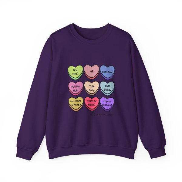 2024 - Conversation Hearts Unisex Heavy Blend™ Crewneck Sweatshirt - Image 71