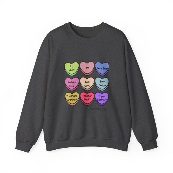 2024 - Conversation Hearts Unisex Heavy Blend™ Crewneck Sweatshirt - Image 51