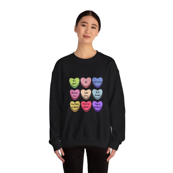2024 - Conversation Hearts Unisex Heavy Blend™ Crewneck Sweatshirt - Image 14