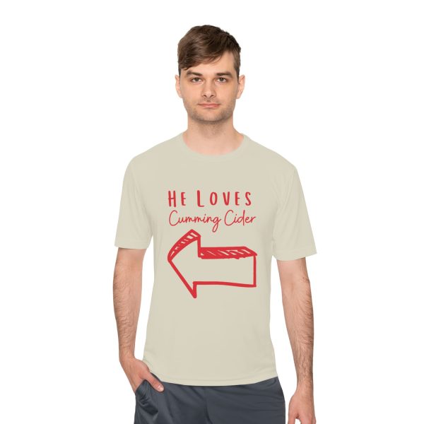 2024 - He Loves Cumming Cider Unisex Moisture Wicking Tee - Image 19